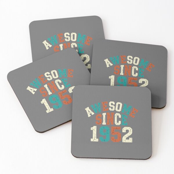 Item preview, Awesome Since 1952 Birthday Born Vintage Year designed and sold by SofiBlair.