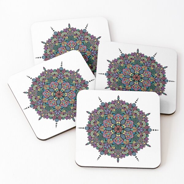 Item preview, Cosmic Harmony Geometric Mandala designed and sold by FioreDiCiliegio.