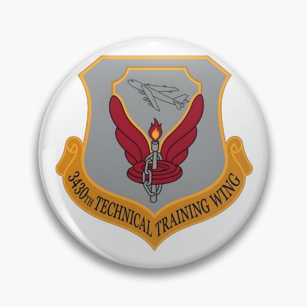 Item preview, USAF 3430th Technical Training Wing Emblem Patch    designed and sold by CharlieDesings.