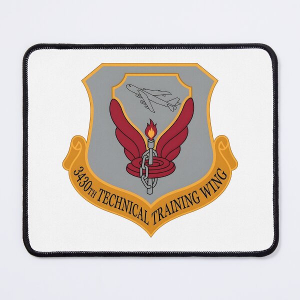 Item preview, USAF 3430th Technical Training Wing Emblem Patch designed and sold by CharlieDesings.