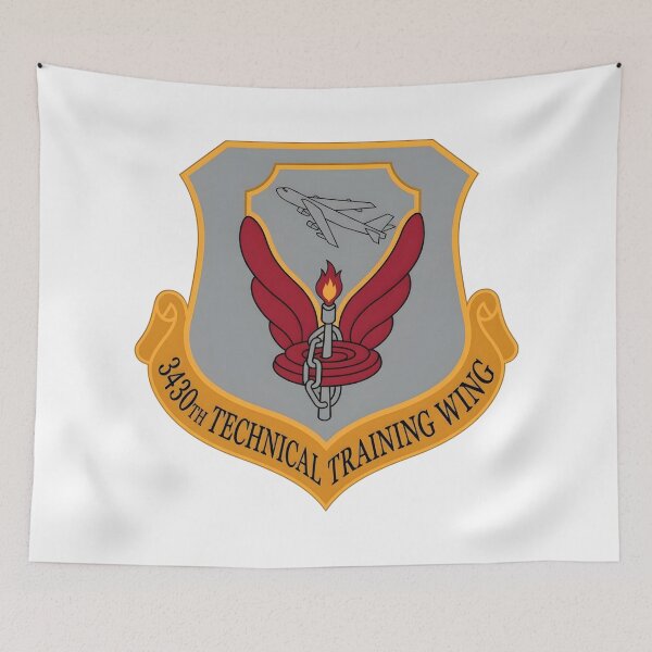 Item preview, USAF 3430th Technical Training Wing Emblem Patch    designed and sold by CharlieDesings.