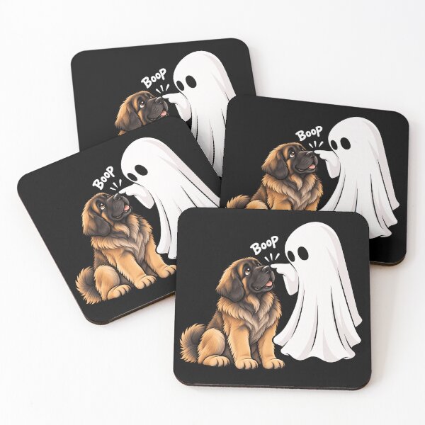 Item preview, Funny Ghost Leonberger Dog Boop Halloween Design Mom Dad designed and sold by rafaeltto.