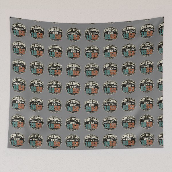 Item preview, Awesome Since 1952 Birthday Born Vintage Seventies designed and sold by SofiBlair.