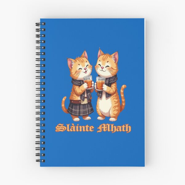 Item preview, Two Scottish Orange-Colored Feline Acquaintances  designed and sold by taiche.