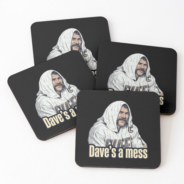 Item preview, Daves A Mess Vintage Retro Ice Hockey Captain Distressed Graphic designed and sold by Machomanshop.