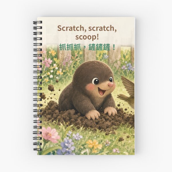 Item preview, Scratch, Scratch, Scoop! Pip the Mole Digging Song designed and sold by jainaspp.