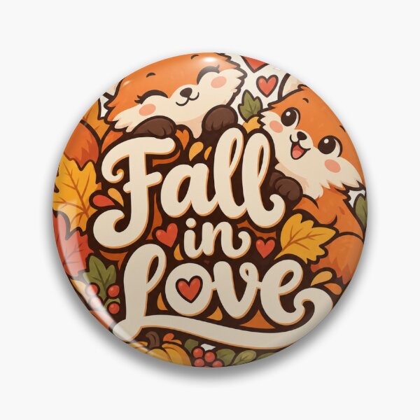 Item preview, Fall in Love - Cute Autumn Cartoon Sticker designed and sold by The198X.