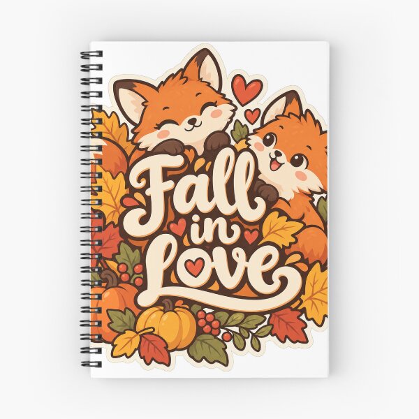 Item preview, Fall in Love - Cute Autumn Cartoon Sticker designed and sold by The198X.