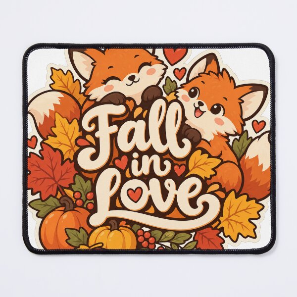 Item preview, Fall in Love - Cute Autumn Cartoon Sticker designed and sold by The198X.