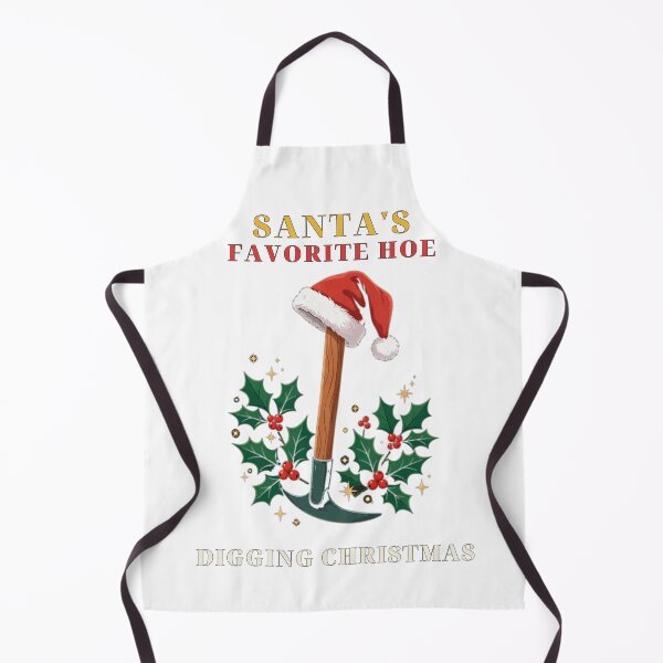 Item preview, Santa's Favorite Hoe Digging Christmas — Funny Garden Pun Tee designed and sold by FitEnvy.