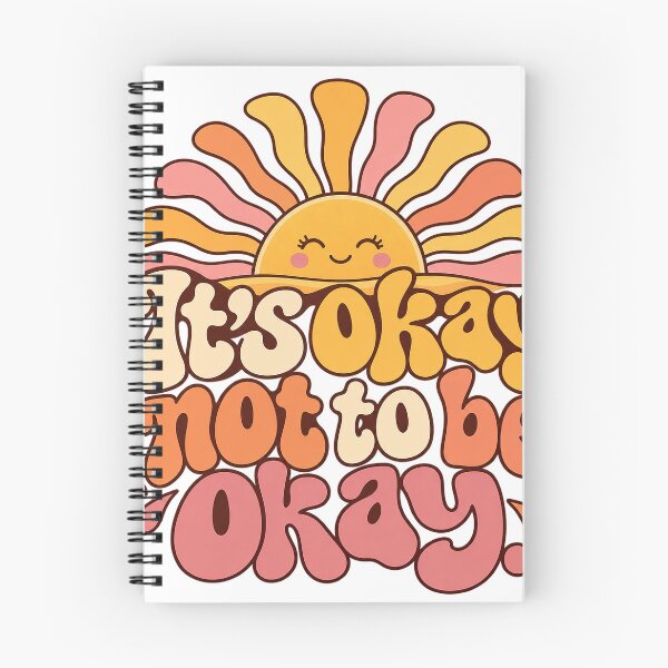 Item preview, It's Okay Not To Be Okay T-Shirt | Self Care Mental Health Quote Apparel designed and sold by MotiveStuff.