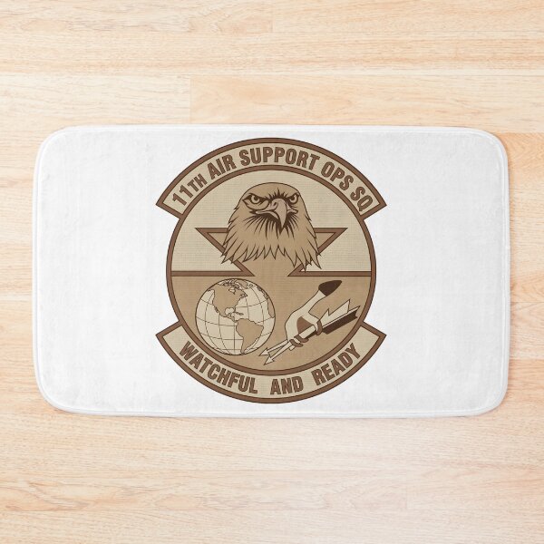 Item preview, USAF 11th Air Support Operations Squadron Subdued Insignia Patch    designed and sold by CharlieDesings.