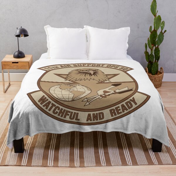 Item preview, USAF 11th Air Support Operations Squadron Subdued Insignia Patch    designed and sold by CharlieDesings.