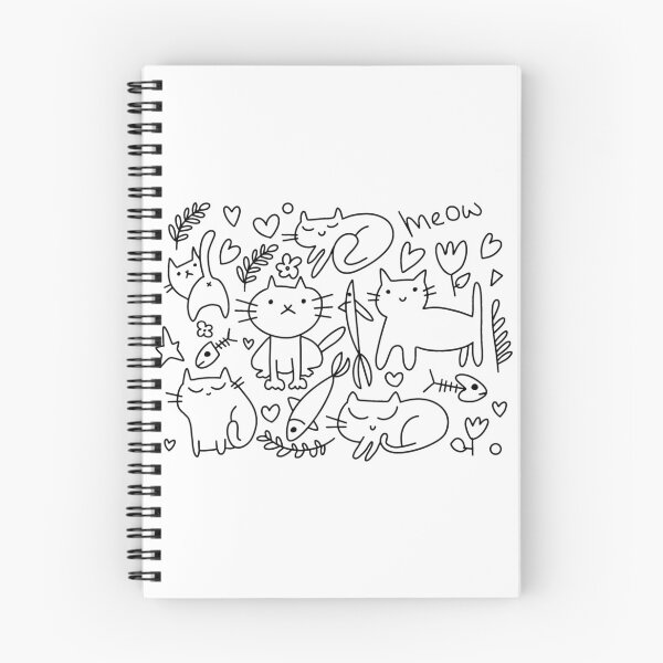 Item preview, Cat set doodle designed and sold by Challtads-store.