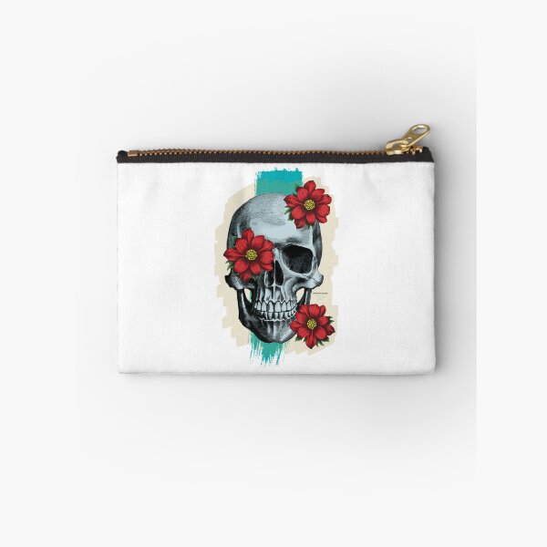 Item preview, Flowery skull designed and sold by EstudioTurquesa.