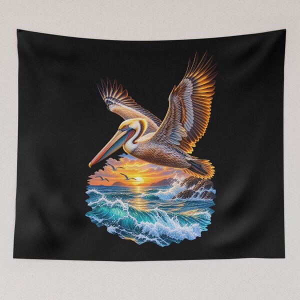Item preview, Ocean Wings — Pelican Soaring designed and sold by RockitBaby.