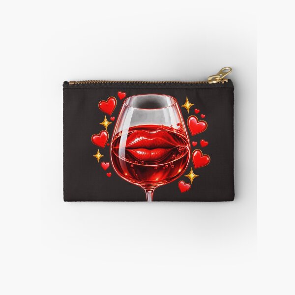 Item preview, Love, Wine, Kisses - Romantic Red Wine Design designed and sold by CzipipitoStudio.