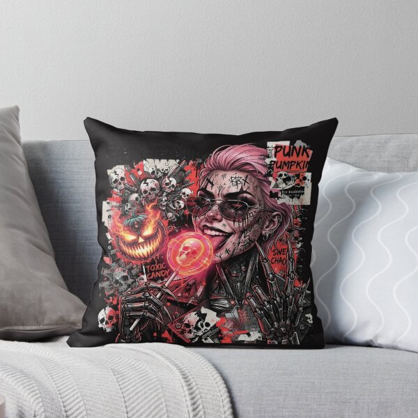 Item preview, Halloween Cyberpunk Girl Pink Hair Sunglasses designed and sold by Voodoo Store Paranormal Collections.