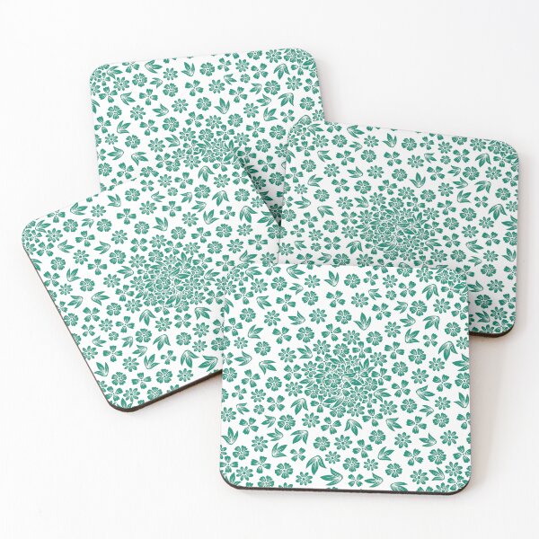 Item preview, Emerald Botanical Florals designed and sold by KalavartStudio.