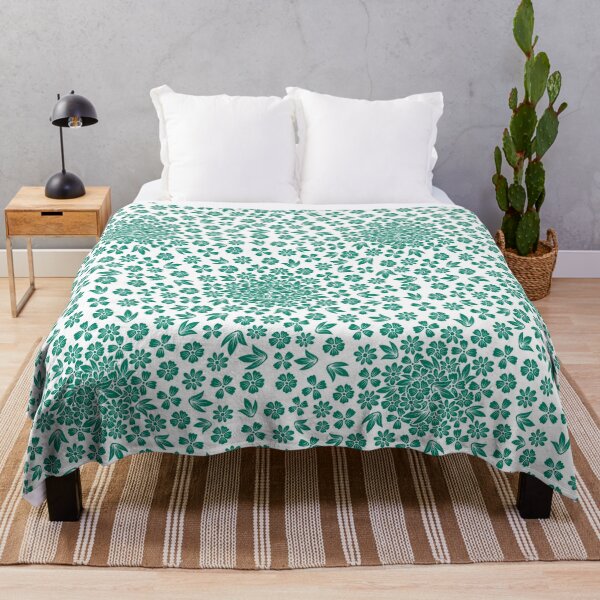 Item preview, Emerald Botanical Florals designed and sold by KalavartStudio.