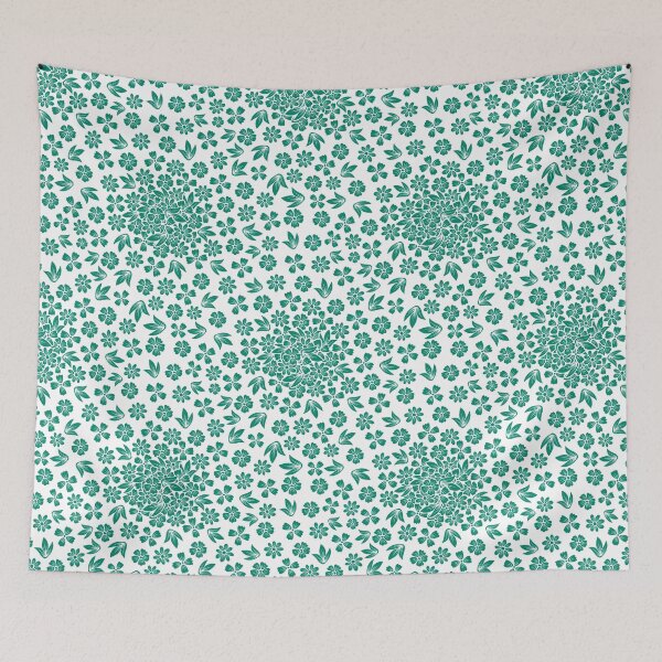 Item preview, Emerald Botanical Florals designed and sold by KalavartStudio.
