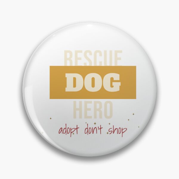 Item preview, Rescue Dog Hero Dog Shirt College Tee designed and sold by Worn and Witty.