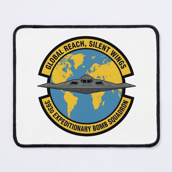 Item preview, USAF 393d Expeditionary Bomb Squadron Insignia Patch    designed and sold by CharlieDesings.
