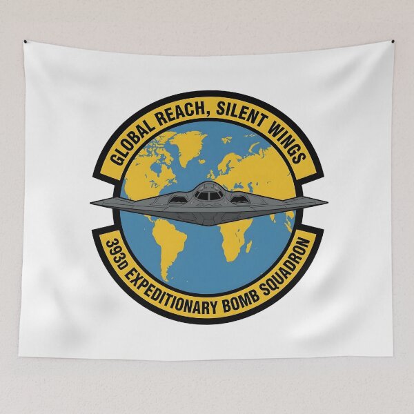 Item preview, USAF 393d Expeditionary Bomb Squadron Insignia Patch    designed and sold by CharlieDesings.
