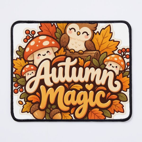 Item preview, Autumn Magic - Cute Autumn Cartoon Sticker designed and sold by The198X.