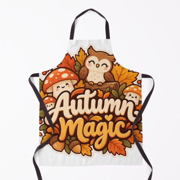 Item preview, Autumn Magic - Cute Autumn Cartoon Sticker designed and sold by The198X.