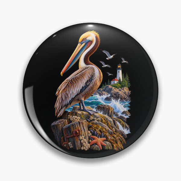 Item preview, Coastal Pelican Watch designed and sold by RockitBaby.