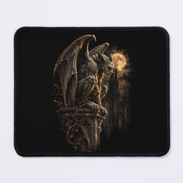 Item preview, Cathedral Gargoyle | Gothic Architecture Dark Academia Art designed and sold by Briarmoire.