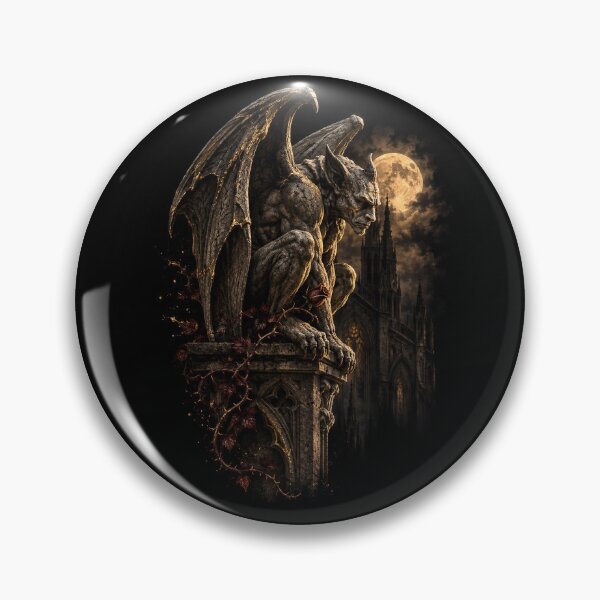 Item preview, Cathedral Gargoyle | Gothic Architecture Dark Academia Art designed and sold by Briarmoire.