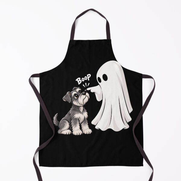 Item preview, Funny Ghost Miniature Schnauzer Dog Boop Halloween Design Mom Dad designed and sold by rafaeltto.