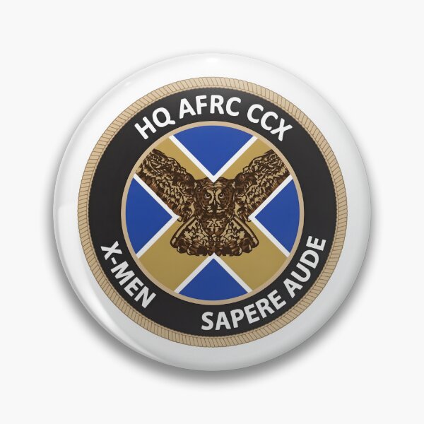 Item preview, USAF HQ AFRC CCX "X-Men" Emblem Patch    designed and sold by CharlieDesings.