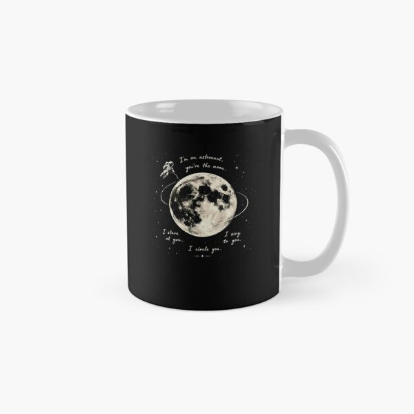 Item preview, I'm an Astronaut You're the Moon Space Romance designed and sold by Glow-Paw-Studio.