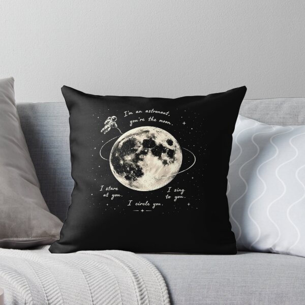 Item preview, I'm an Astronaut You're the Moon Space Romance designed and sold by Glow-Paw-Studio.