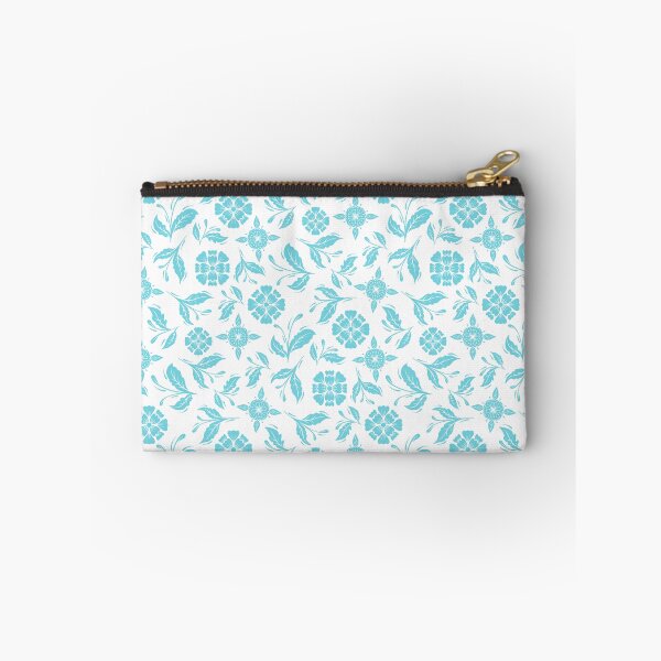 Item preview, Sky Blue Vintage Florals designed and sold by KalavartStudio.
