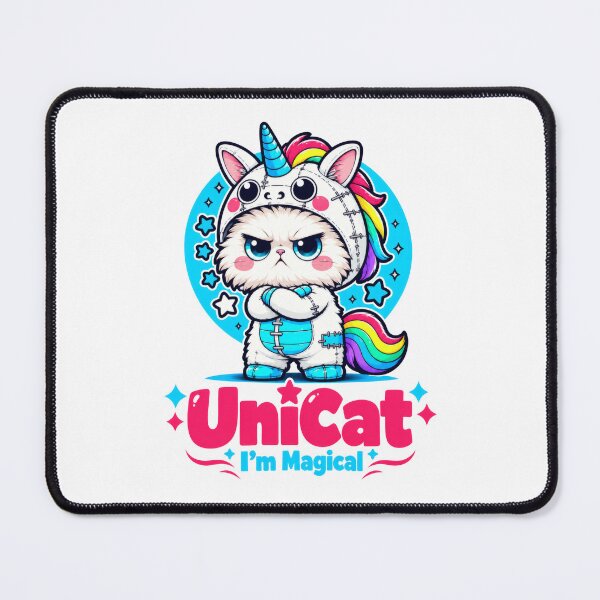 Item preview, UniCat I’m Magical Cute Unicorn Cat designed and sold by ShirtWreck.