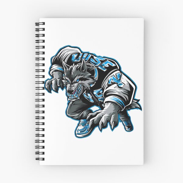 Item preview, Aggressive Y2K Wolf Mascot – Varsity Streetwear Style designed and sold by Retro Whimsy.