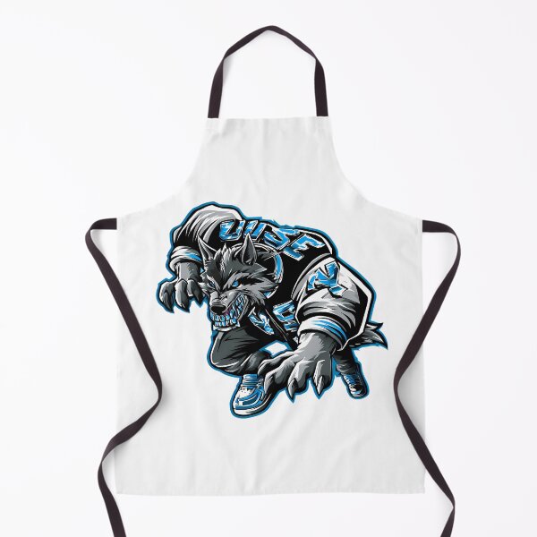 Item preview, Aggressive Y2K Wolf Mascot – Varsity Streetwear Style designed and sold by Retro Whimsy.