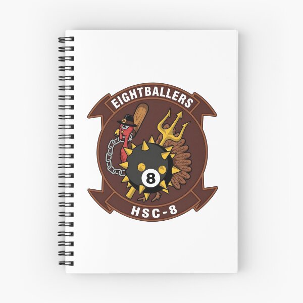 Item preview, US Navy HSC-8 "Eightballers" Squadron Patch    designed and sold by CharlieDesings.