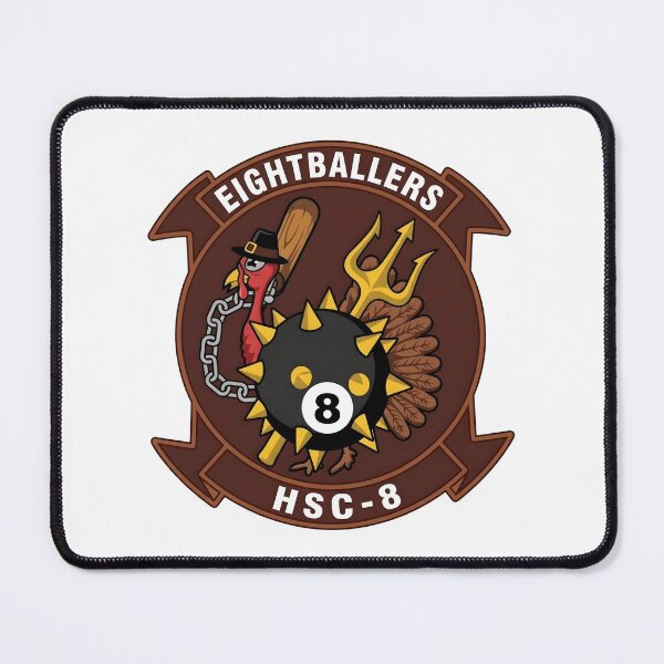 Item preview, US Navy HSC-8 "Eightballers" Squadron Patch    designed and sold by CharlieDesings.