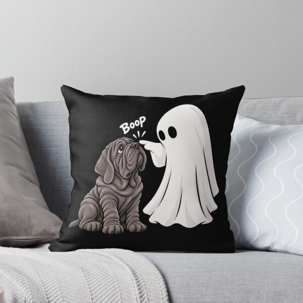 Item preview, Funny Ghost Neapolitan Mastiff Dog Boop Halloween Design Mom Dad designed and sold by rafaeltto.