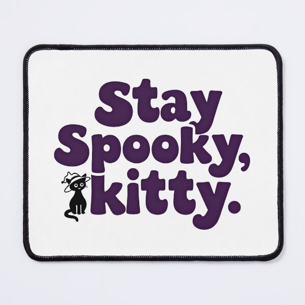 Item preview, stay spooky kitty cute cat halloween designed and sold by Panya-Design.