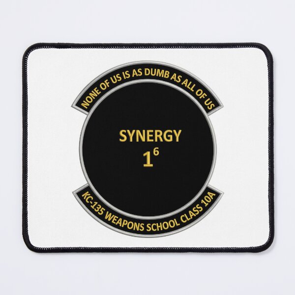 Item preview, USAF KC-135 Weapons School Class 10A "Synergy 1^6" Patch designed and sold by CharlieDesings.