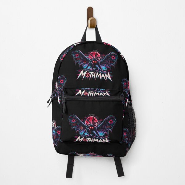 Item preview, Mothman – Cyber Glitch Cryptid designed and sold by JupiterGlitchEmpire.