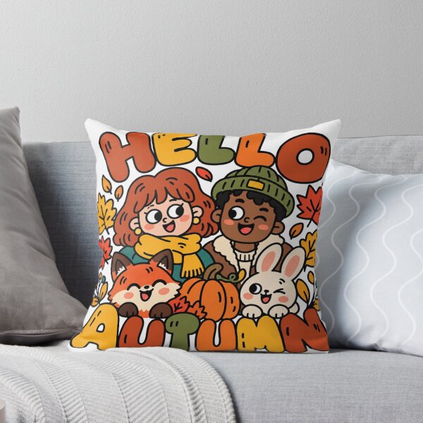 Item preview, Hello Autumn Cute Autumn People and Animals designed and sold by The198X.