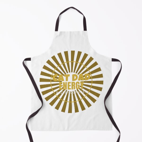 Item preview, Cat Dad Energy Dog Shirt Retro Sunburst Tee designed and sold by Worn and Witty.