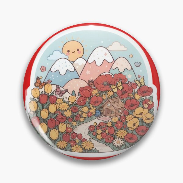 Item preview, Cute Mountain Cottage Art designed and sold by Azurart2.